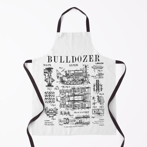 Item preview, Bulldozer Driver Heavy Equipment Operator Vintage Patent designed and sold by GrandeDuc.