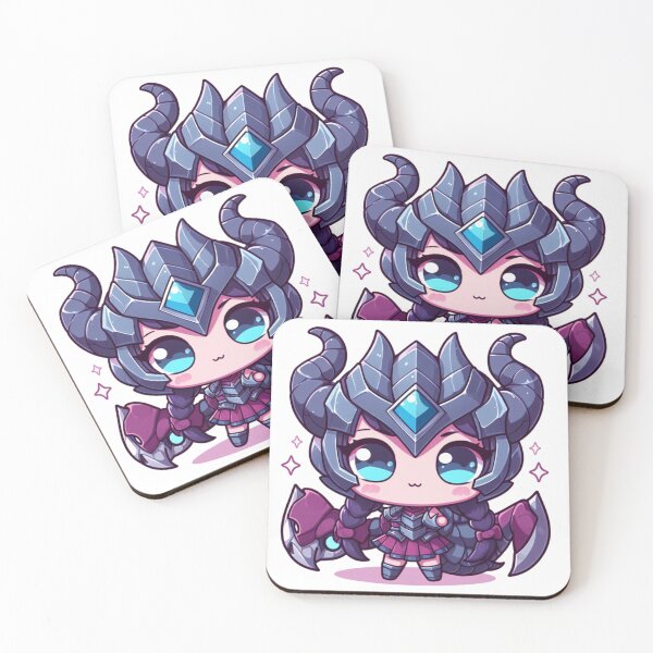 Item preview, Cute Dragon Warrior Girl kawaii style designed and sold by polko721.