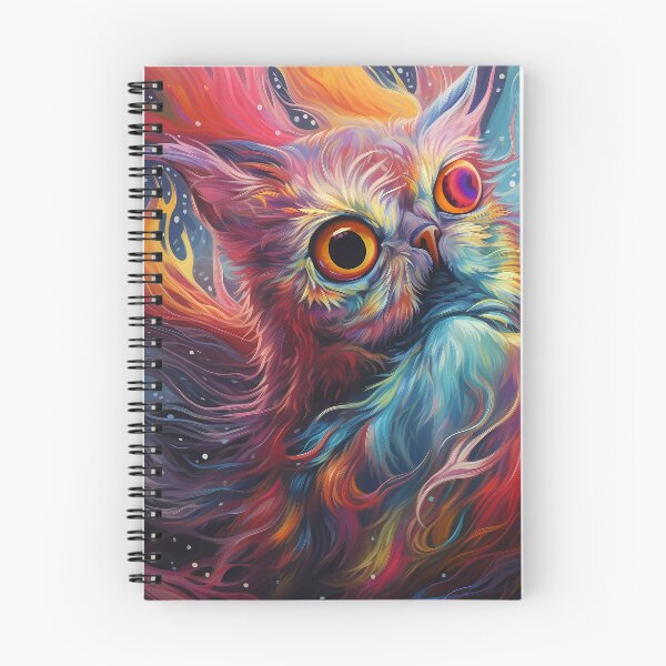 Item preview, “Feline-Owl Fusion” designed and sold by Art-Vortex-fr.