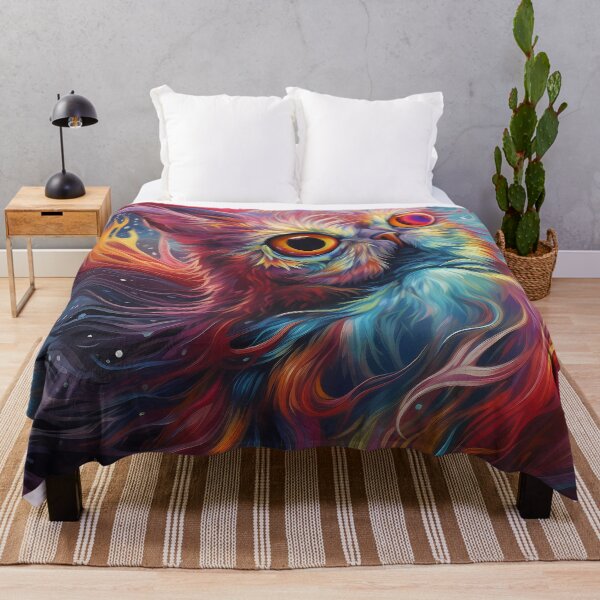 Item preview, “Feline-Owl Fusion” designed and sold by Art-Vortex-fr.