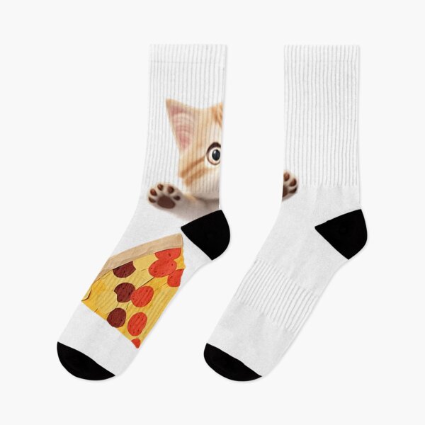 Item preview, kitten jumps for pizza designed and sold by GAGO5.