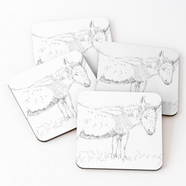 Item preview, Donkey drawing ink designed and sold by MikeJory.