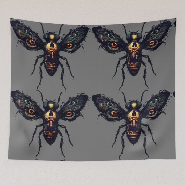 Item preview, Dark Eerie Eye-Fly Design | Creepy Gothic Horror Bug Graphic  designed and sold by DopeStick.