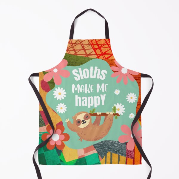 Item preview, Sloths make me happy designed and sold by GasconyPassion.