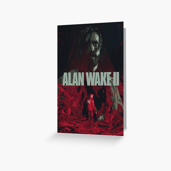 Item preview, Alan Wake II  Vector Game Poster  designed and sold by BubbleTrouble4.