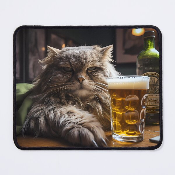 Item preview, “owl cat: the ideal beer” designed and sold by Art-Vortex-fr.