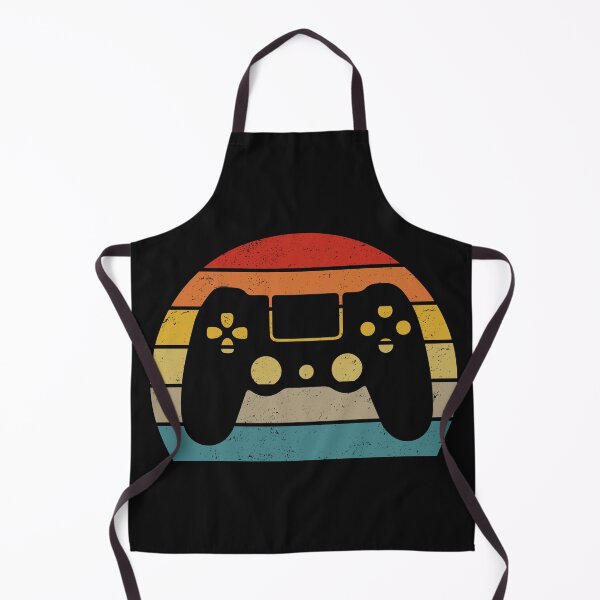 Item preview, Sunset Play: Vintage Gaming Joystick in Retro Radiance designed and sold by GemaDesings.