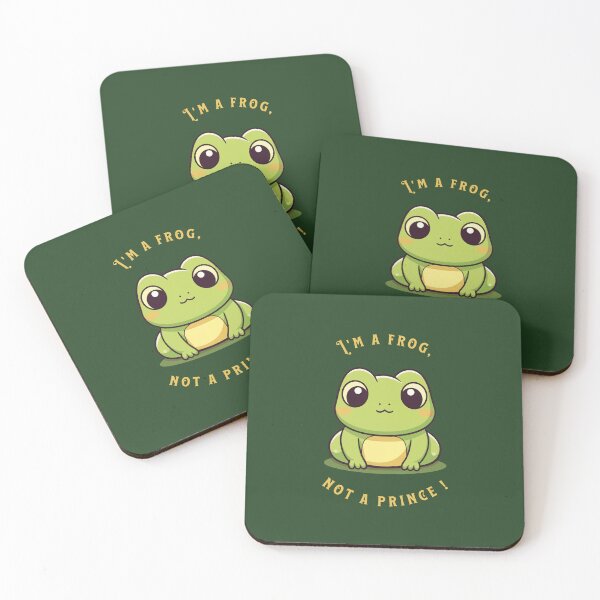 Item preview, Funny Frog: I'm a frog, not a prince! designed and sold by lolodrawing.