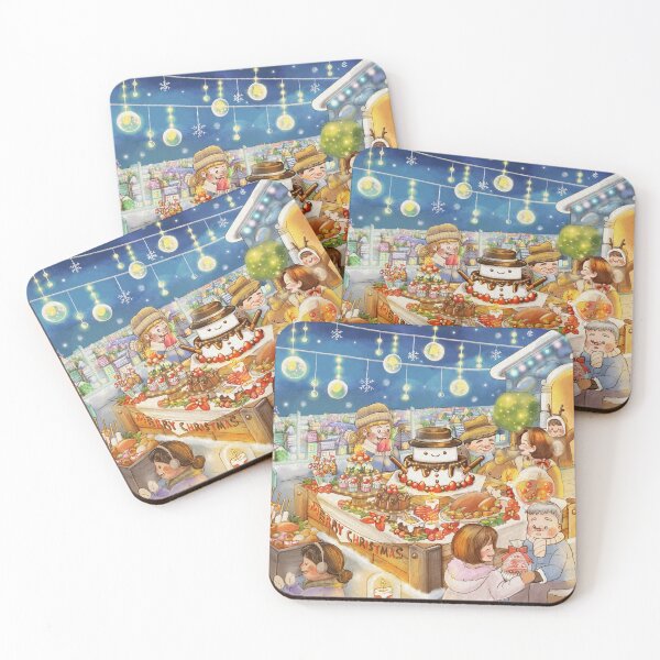 Item preview, Let‘s spend Christmas together, Merry Christmas! | Aha Christmas Art  designed and sold by Aha1626.
