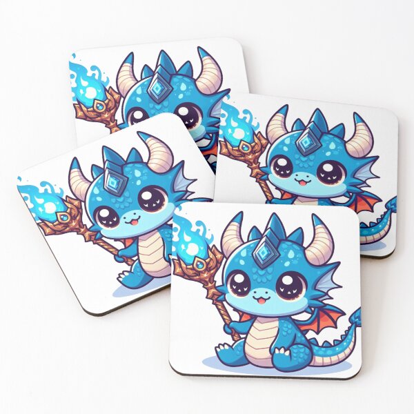 Item preview, Blue Dragon Kawaii style designed and sold by polko721.
