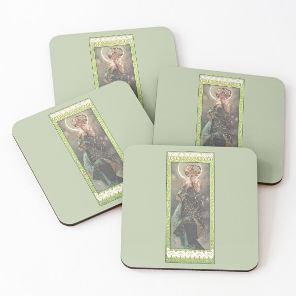 Item preview, The Moon, by Alphonse Mucha. HIGH DEFINITION designed and sold by MINDTHECHERRY.