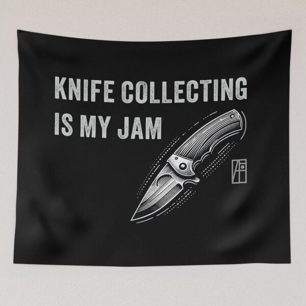 Item preview, Knife Collecting Is My Jam - Knife enthusiast - I love knife  designed and sold by ArtProjectShop.