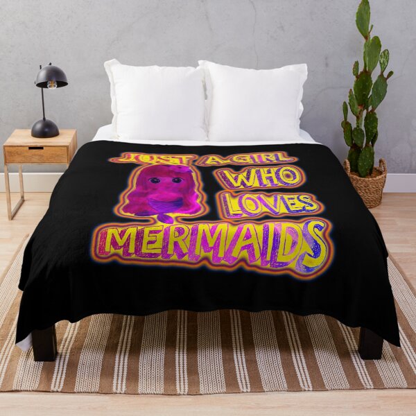 Item preview, just a girl who loves mermaids #1 funny designed and sold by creativerooney.