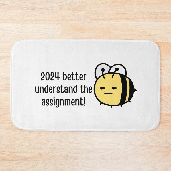Item preview, 2024 better understand the assignment | New year jokes designed and sold by PurpleWay.