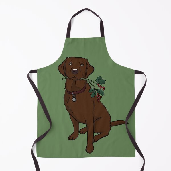 Item preview, Labrador Retriever with a Holly: II designed and sold by rmcbuckeye.
