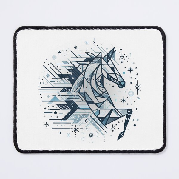 Item preview, Geometric Horse designed and sold by MusesWhispers.