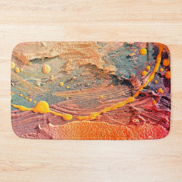 Item preview, abstract textures in red blue yellow designed and sold by Tereza Pilar  Art.