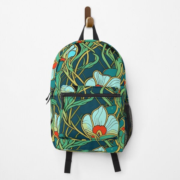 Item preview, Art Deco Nouveau Inspired Floral Tapestry designed and sold by digitalvintage.