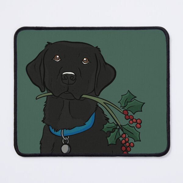 Item preview, Labrador Retriever with a Holly:III designed and sold by rmcbuckeye.