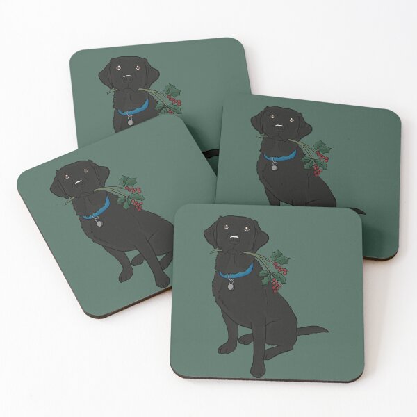 Item preview, Labrador Retriever with a Holly:III designed and sold by rmcbuckeye.