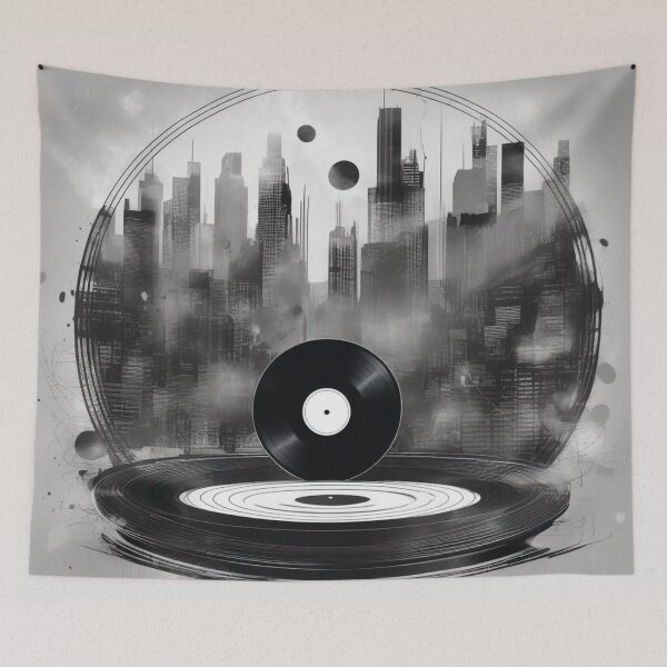 Item preview, The Vinyl Cityscape Fantasia designed and sold by Cars-Audio-Fans.