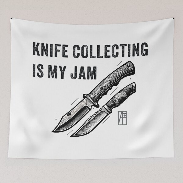 Item preview, Knife Collecting Is My Jam - I love knife - Knife enthusiast designed and sold by ArtProjectShop.