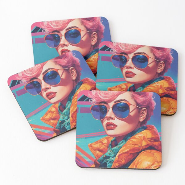 Item preview, portrait woman look 80s designed and sold by Philfive.