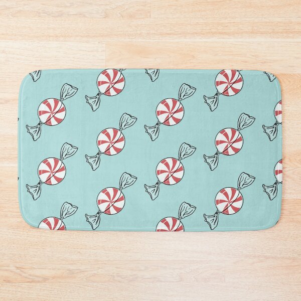 Item preview, Peppermint in wrapper on blue  designed and sold by AdventuresOy.