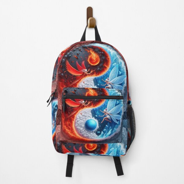 Item preview, Elemental Dance: Fire and Ice Fairies in Harmony designed and sold by Guia de Vida.