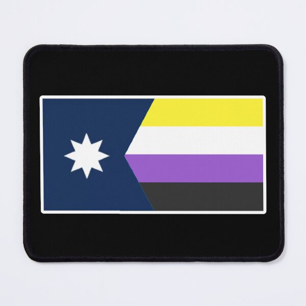 Item preview, New Minnesota Flag LGBTQ Non Binary Pride Flag designed and sold by brizodesign.