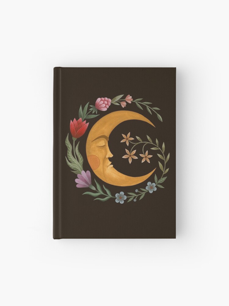 Thumbnail 1 of 3, Hardcover Journal, Midsummer Moon designed and sold by Laorel.