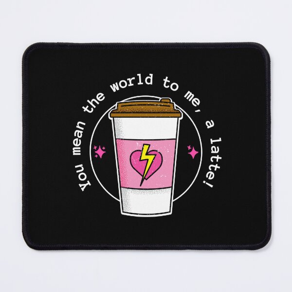 Item preview, Día de San Valentín - Café Latte Over Love Regalo divertido anti-San Valentín designed and sold by TheVirtualSpace.