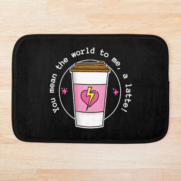 Aperçu de l'œuvre Saint Valentin - Café Latte Over Love Cadeau drôle anti-Valentin créée et vendue par TheVirtualSpace.
