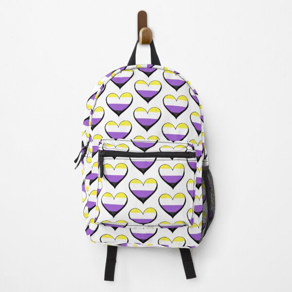 Item preview, Non-binary Pride Heart designed and sold by ashstash.