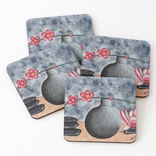 Item preview, magnolia vase composition designed and sold by janjacbu.