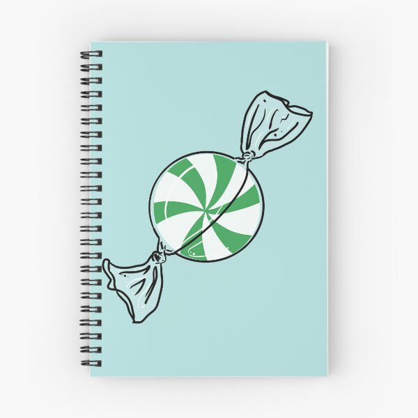 Item preview, Spearmint in wrapper on blue  designed and sold by AdventuresOy.
