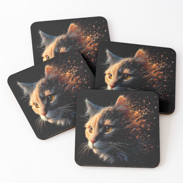 Item preview, Cosmic Kitten: This Tabby Astronaut is Ready for Liftoff (Funny Cat Splash Art) designed and sold by Aroncross111.