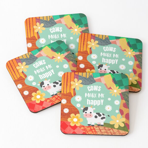 Item preview, Cows make me happy designed and sold by GasconyPassion.