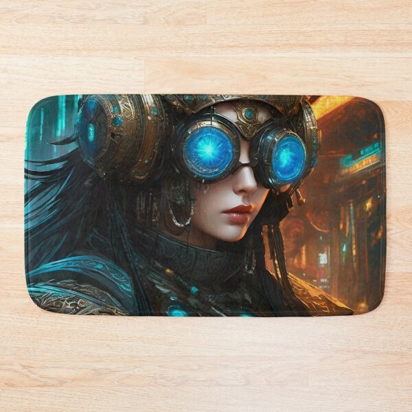 Item preview, Seeress of Bio Punk - Sci Fi Character concept designed and sold by Delerat7.