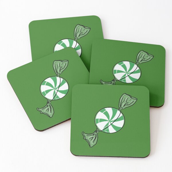 Item preview, Spearmint in wrapper on green designed and sold by AdventuresOy.
