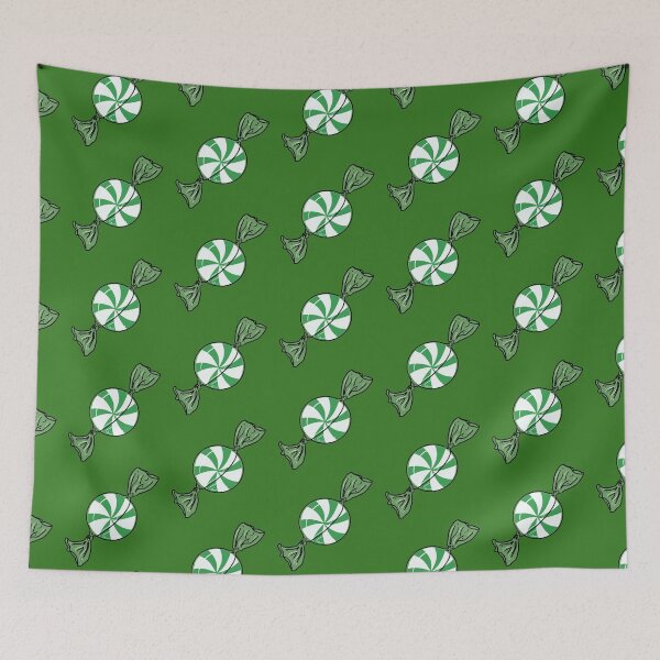 Item preview, Spearmint in wrapper on green designed and sold by AdventuresOy.