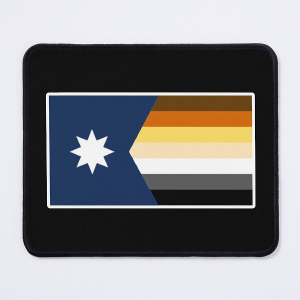 Item preview, New Minnesota Flag LGBTQ Gay Bear Pride Flag designed and sold by brizodesign.