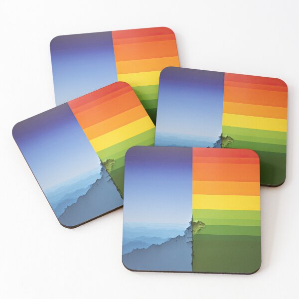 Item preview, Torn Horizons: The Colorful Divide designed and sold by Basajaun Studio.