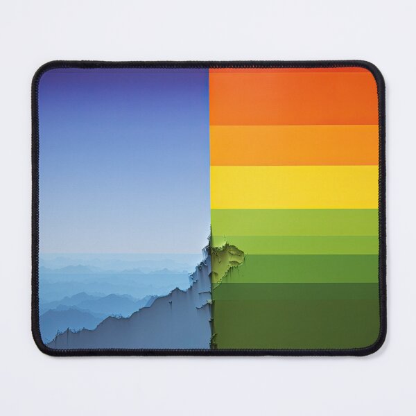 Item preview, Torn Horizons: The Colorful Divide designed and sold by PlanetBPop.