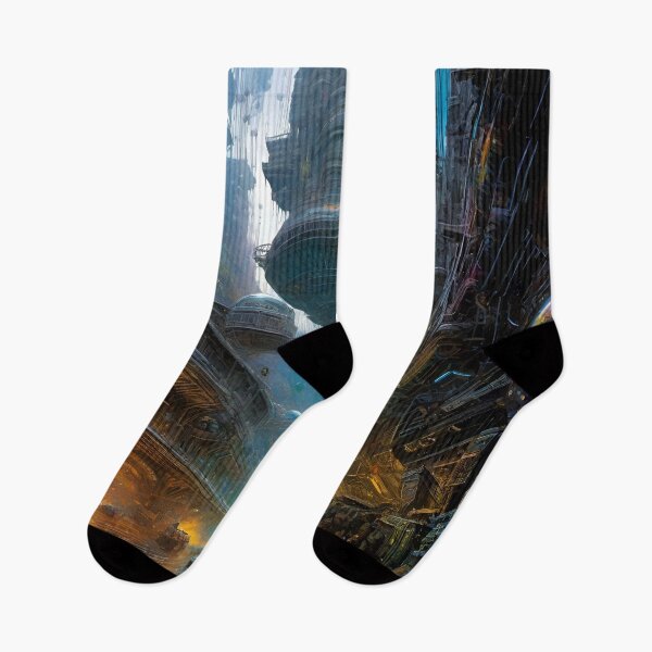 Item preview, Futuristic Cityscape - Sci Fi art designed and sold by Delerat7.