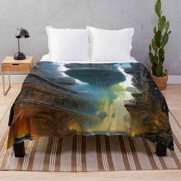Item preview, Futuristic Cityscape - Sci Fi art designed and sold by Delerat7.