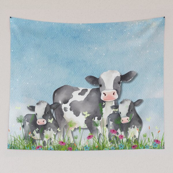 Item preview, Moo moo meadow designed and sold by Shining Bright Arts, Crafts & Illustration.