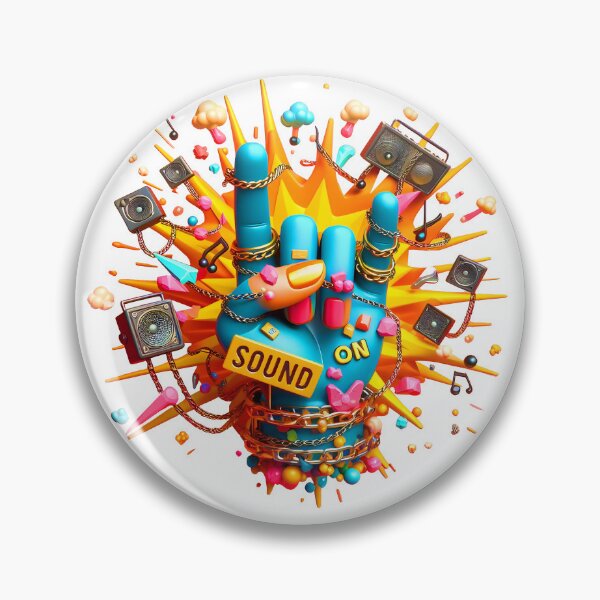 Item preview, "Sound on" Hand designed and sold by Glariix.