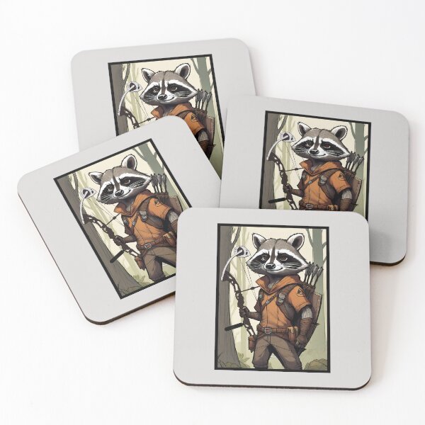 Item preview, Raccoon Archer designed and sold by AMERICANCHEEZ.