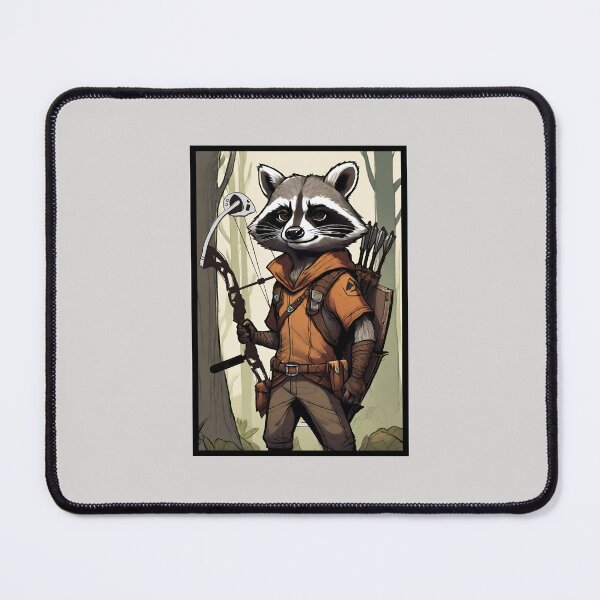 Item preview, Raccoon Archer designed and sold by AMERICANCHEEZ.